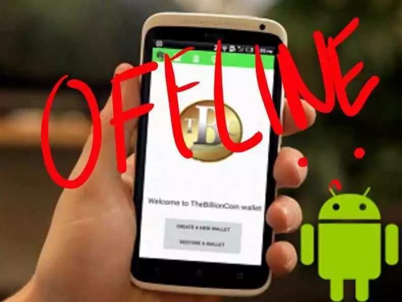 TBC wallet Android offline