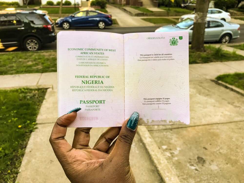 Nigerian international passport
