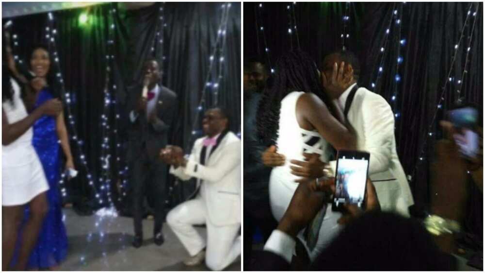 AAU's Physiology HOD proposes to his girlfriend AAU's Physiology HOD proposes to his girlfriend