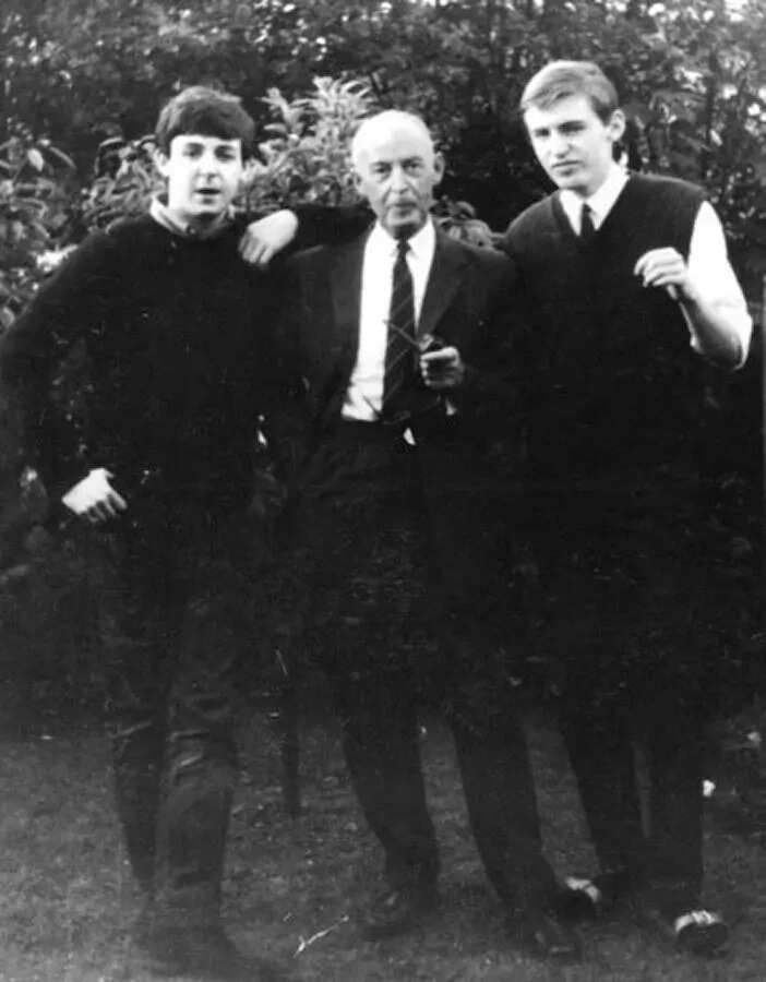 Paul McCartney with family